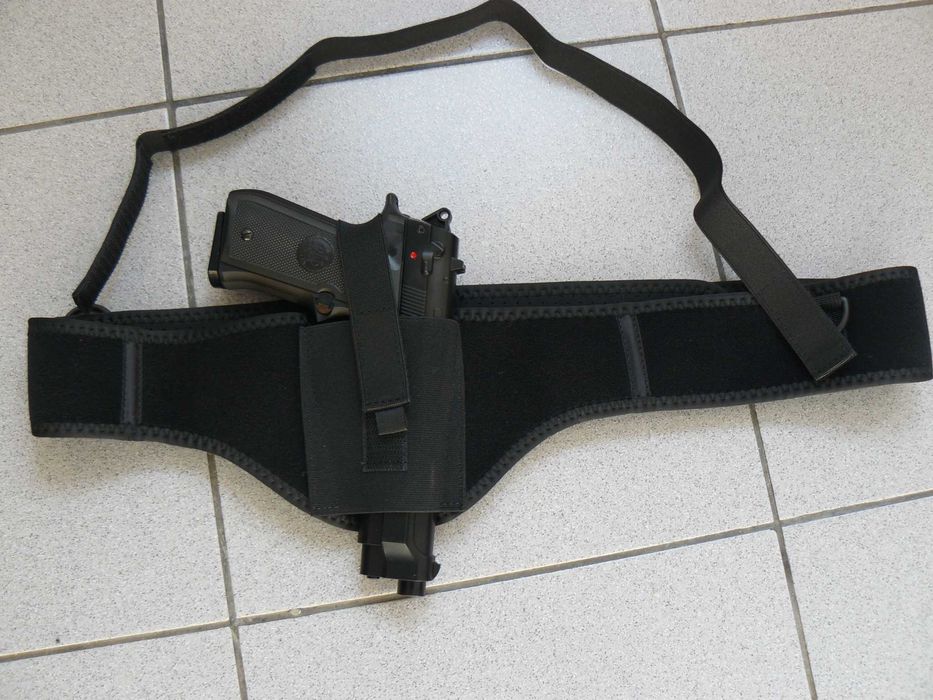 Toc Pistol Ascuns De Umar Cu Bandă Abdominală,Ambidextru Din Neopren