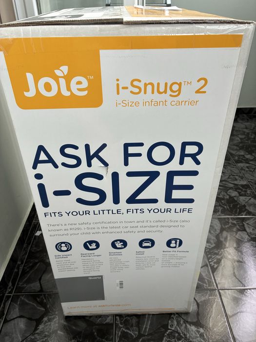 Чисто нов Стол за кола Joie i-Snug™ 2 i-Size с 2 години гаранция от Raya Toys