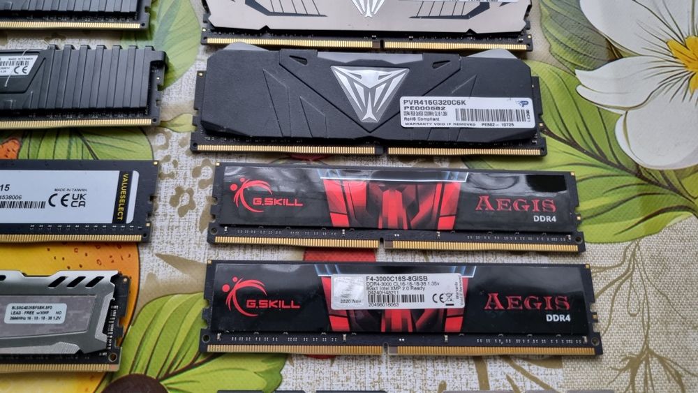 Lot placute ram ddr4