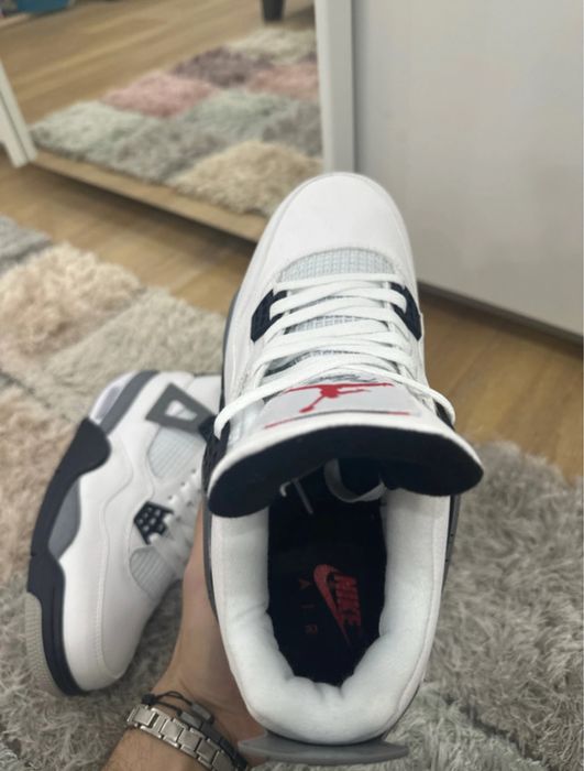 Air Jordan 4 "White Cement"