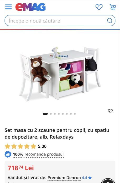 Masa scaune lemn copii