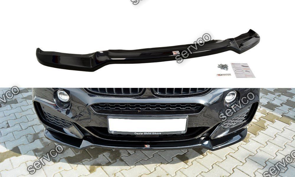 Prelungire fata BMW X6 F16 M M50D Performance 14-19 v2 Maxton Design