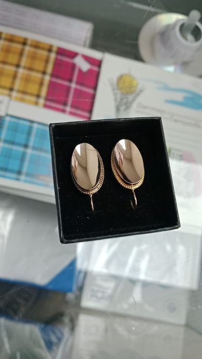 Золотые,  Серьги