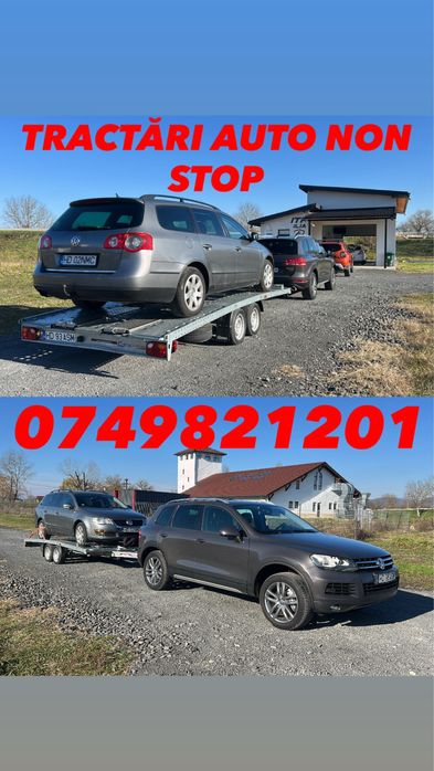 Tractări auto non stop platforma auto Deva Autostrada A1 Cosava Dobra