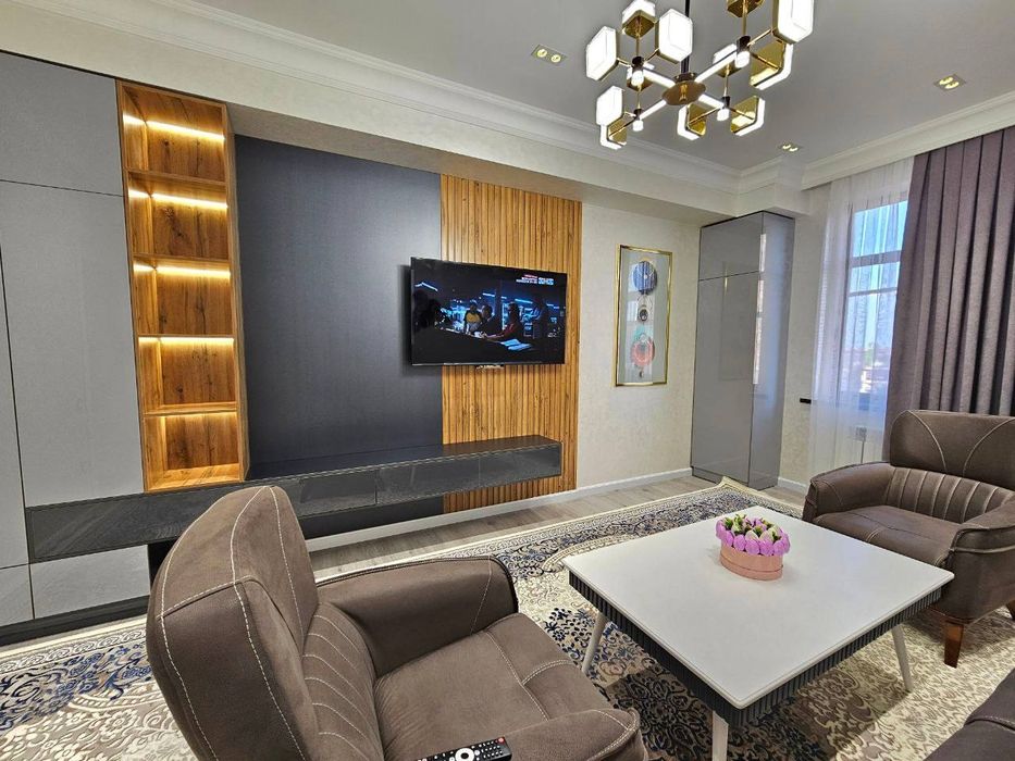 Ташкент сити Бульвар ! -сдается новая 3 ком квартира в аренду