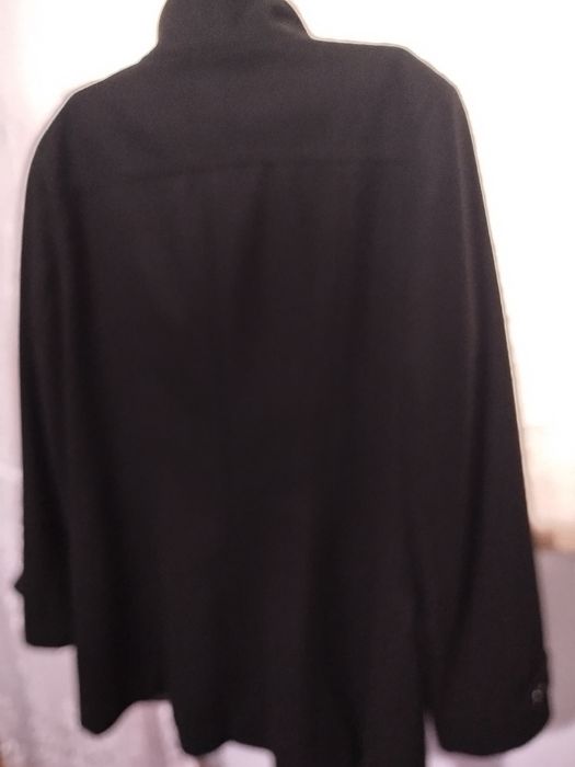 Дамско черно палто