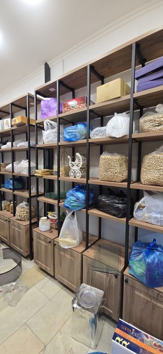 Мебель для магазинов. Стеллажи. Торговое оборудование. Лофт мебель