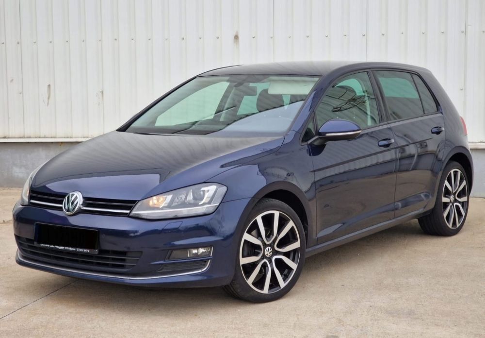 Vw Golf 7 Highline / Piele Maro/ Bixenon / Senzori / Jante Bicolore Gti / Facturi de la 0 Km