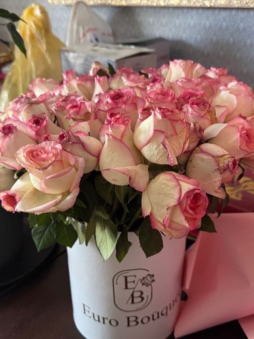 Цветы euro buket 5000 тг