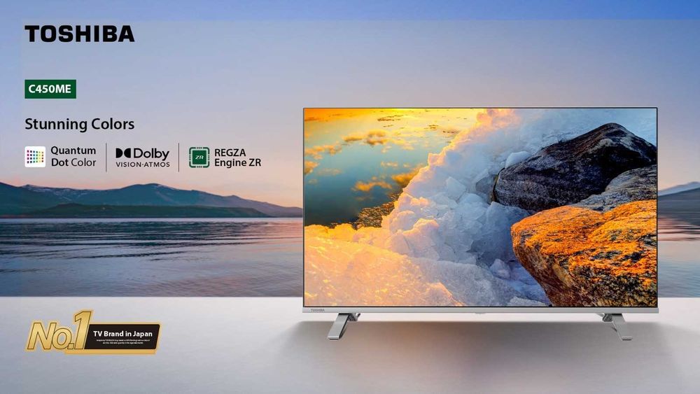 Телевизор Toshiba 43* smart tv 2025 гарантия +доставка +прошивка