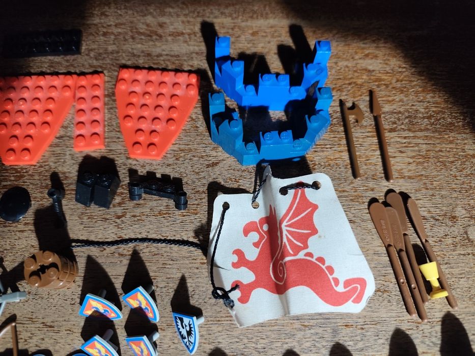 Лего 6057 lego Sea Serpent 1992 Black knights