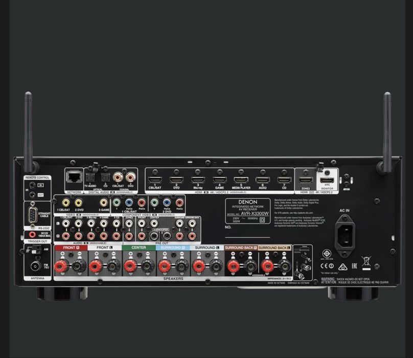 Vand reciver  multicanal Denon AVR x3300w