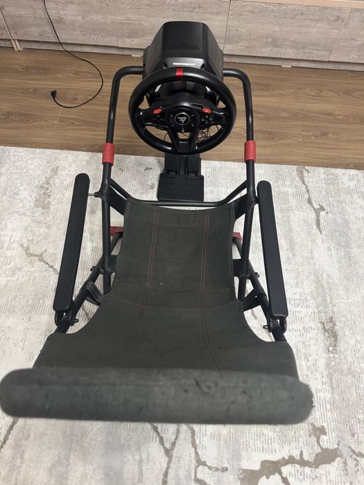 Руль Thrustmaster t128 и кок пит Happygame