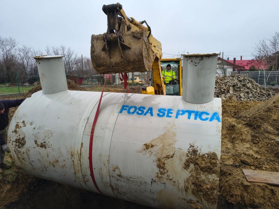 Fosa septica ecologica cu montaj Ilfov Bucuresti Bragadiru Berceni