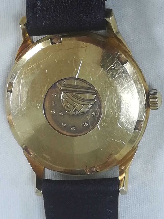 Ω OMEGA Constellation vintage,Gold 18k,Dog leg,Pie Pan,рядък,перфектен