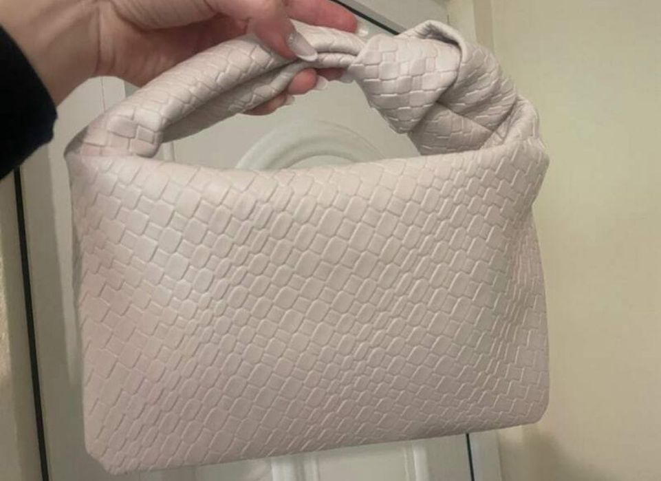 Сиво палто Bershka 34 размер