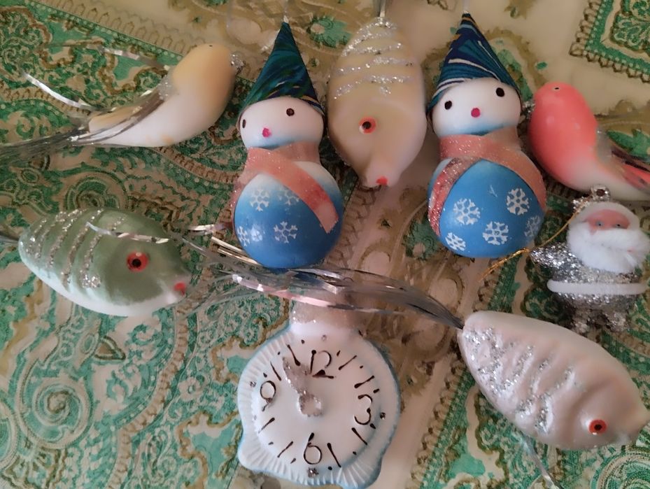 Ёлочные игрушки СССР