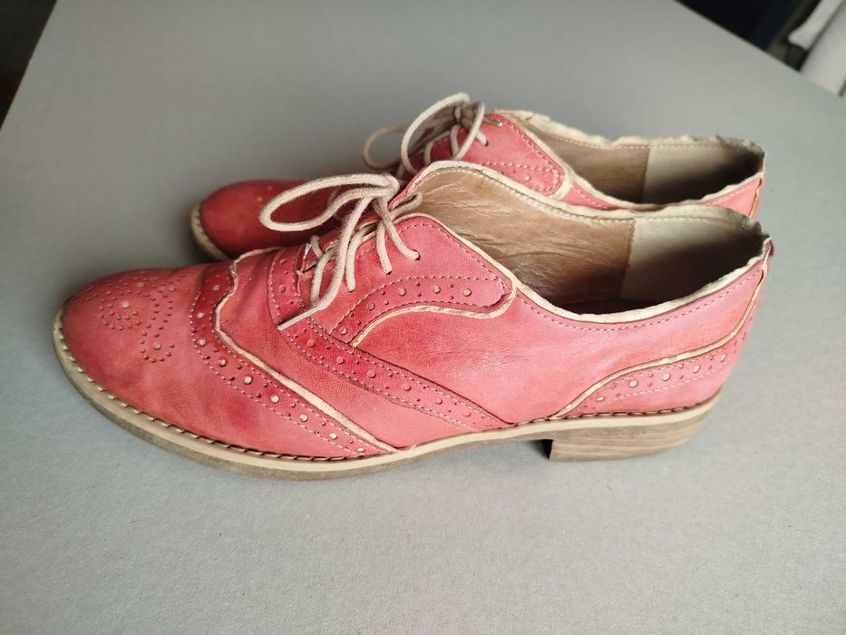 Дамски обувки естествена кожа