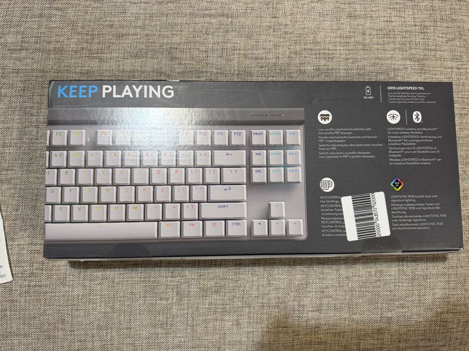 Клавиатура LOGITECH G515 LIGHTSPEED TKL White. Официална. Гаранция.