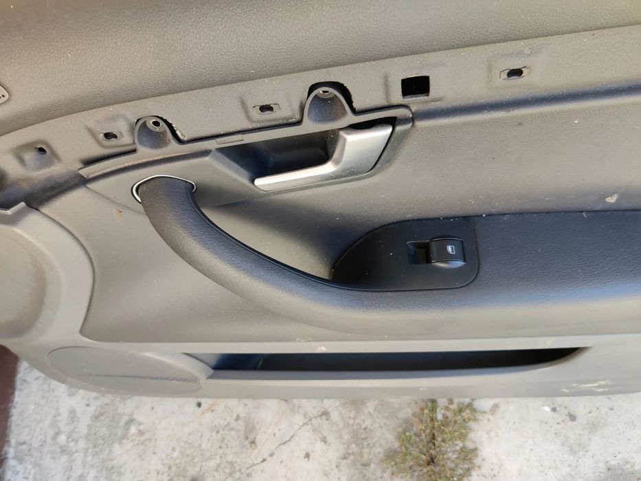 Fete portiera portiere fata spate stanga dreapta negre cu gri Seat Exeo Audi A4 B6 B7 3R1867105 / 3R0867306