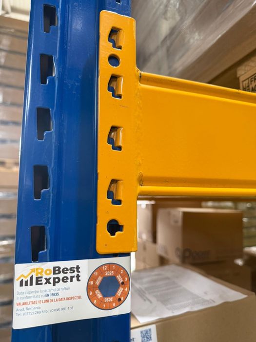Verificare rafturi metalice inspectie