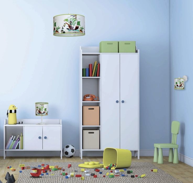 Lustra pendul pirati pentru camera copii