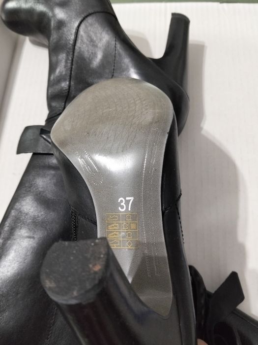Cizme lungi 37 piele Bata