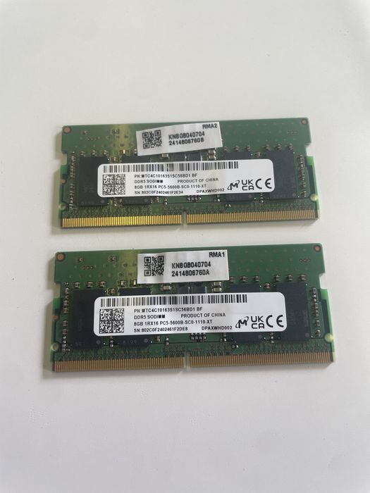 Memorie RAM Micron 16GB (2x8GB) DDR5 5600MHZ