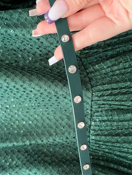 rochiță verde smarald mayoral