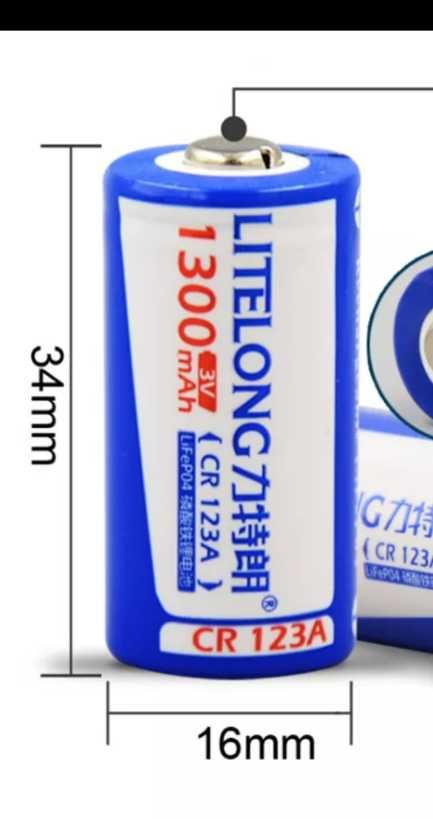 CR2 (CR123A) 3V и 3.7V акумулаторни батерии гр. Бургас Изгрев • OLX.bg