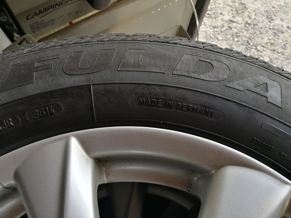 16" VW Tiguan 5x112 джанти със зимни гуми