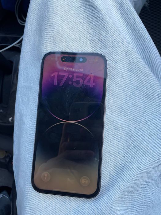 Айфон 14 про фиолетовый