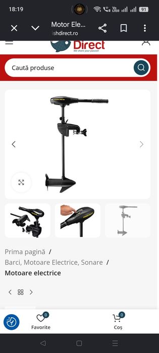 Motor Barca Electric Minn Kota Endura Max 55 12V+baterie 120ah gel