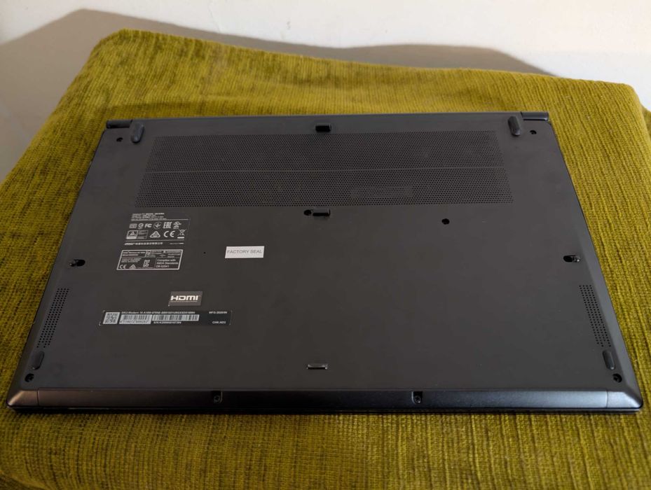 Laptop MSI Modern 15 A10M, Intel Core i5-10210U, 8GB RAM, 256GB SSD