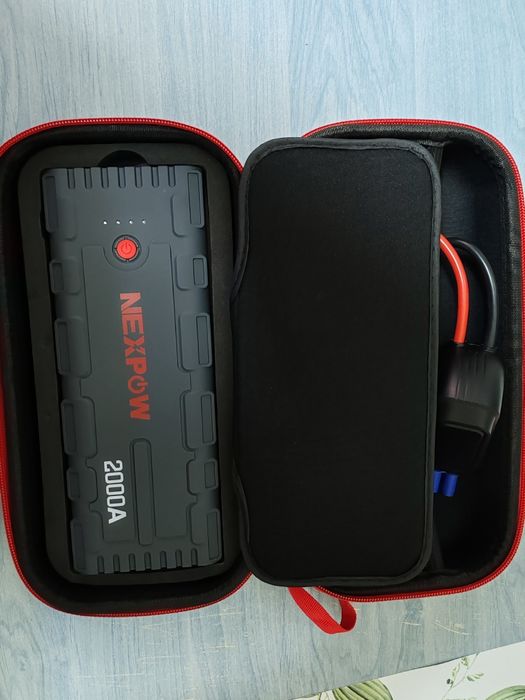 Baterie externa + Kit pornire mașină NexPow, G17