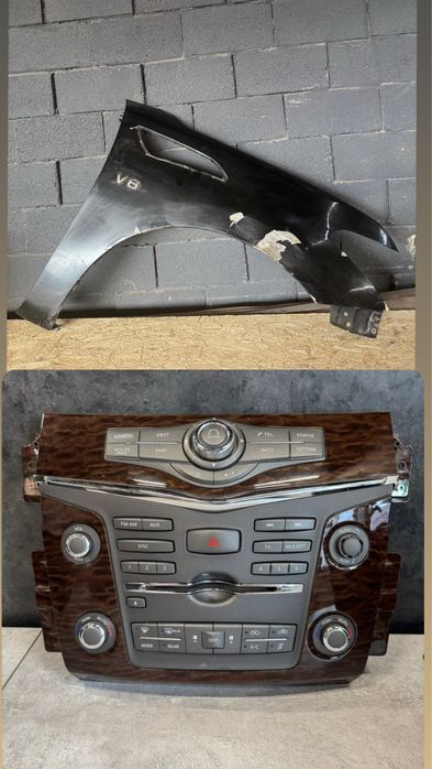 Nissan patrol крыло и машнитофон