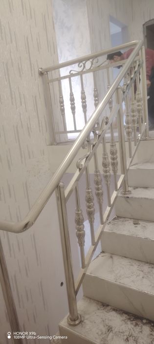 Нержавейка перила боласина решётка из нержавейки .. Nerjaveykada peril