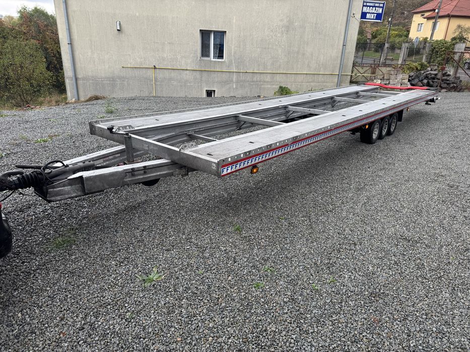 Vand trailer dublu Fitzel 2 pozitii full aluminiu