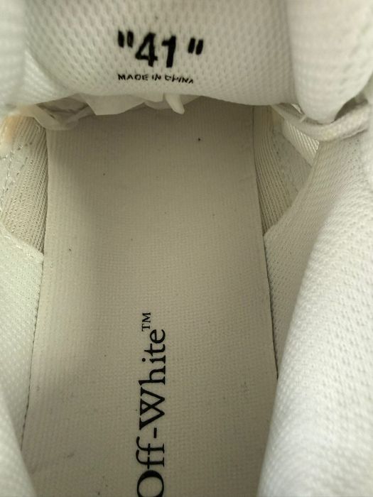 Off white ,,Be right back'' Albi(40,41)(PLATA RAMBURS,FARA AVANS Verificare la livrare )