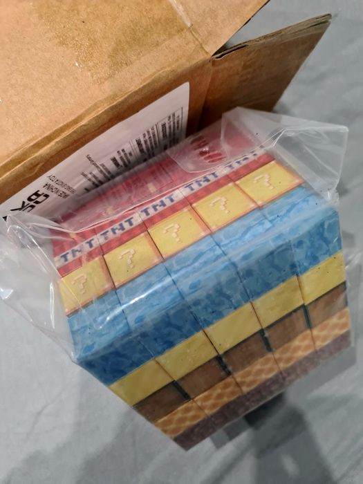 Магнитни строителни кубчета за Minecraft 100 бр.