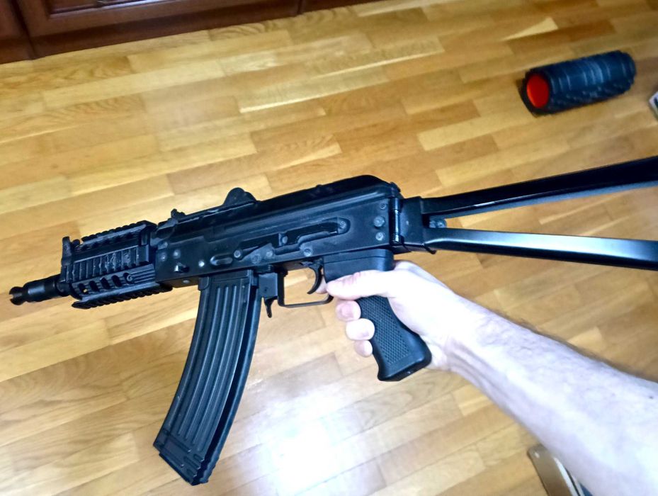 Pusca airsoft aks 74 u tactical cyma pat rabatabil