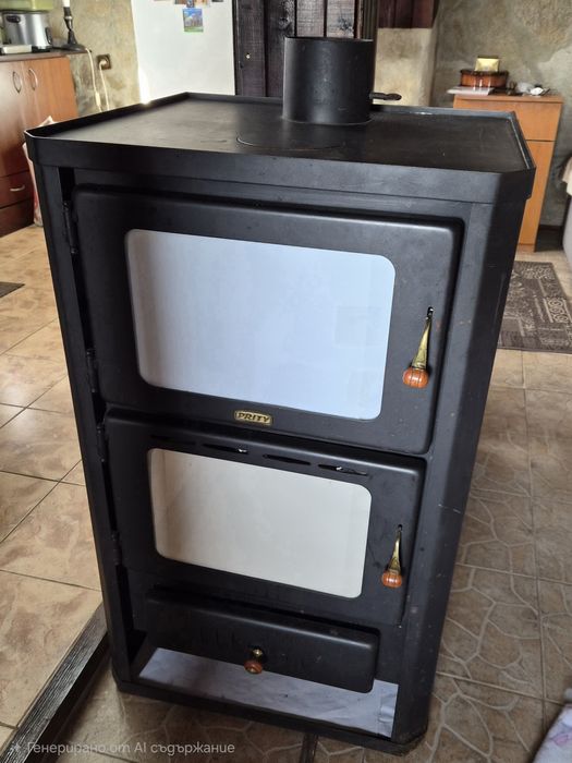 Нова камина Prity с водна риза Прити