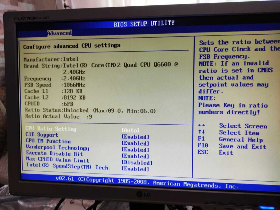 monitor LCD 19 inch,