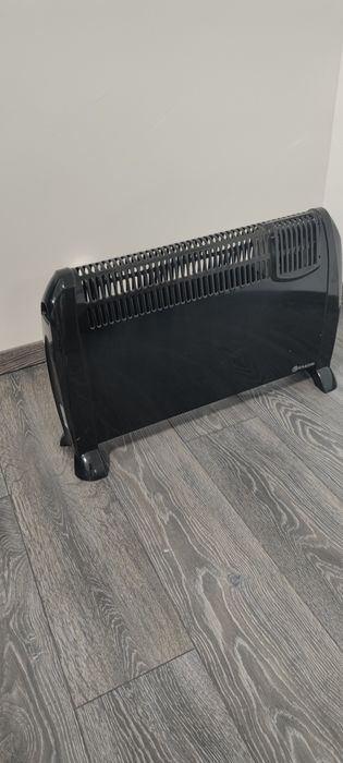 Kонвектор Елдом CFV2000 BL Подов 2000 W, с вентилатор, Черен