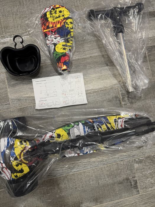 Trotinetă pliabilă 2 în 1 pentru copii