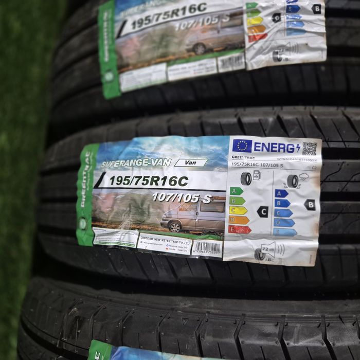 Anvelope noi 195 75 16C Greentrac 2024