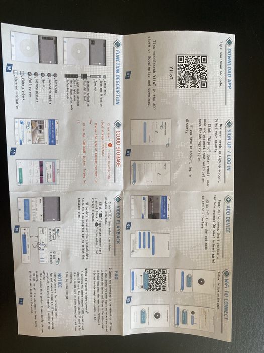 Camera de supraveghere cu aplicatie pe telefon