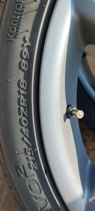 Vand jante originale BMW seria 1 pachet "M" cu anvelope vara