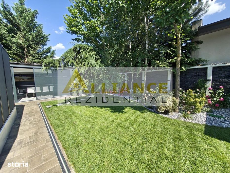 Vila premium P+1+M | 185 mp utili | Teren 650 mp | Piscina | Mobilata