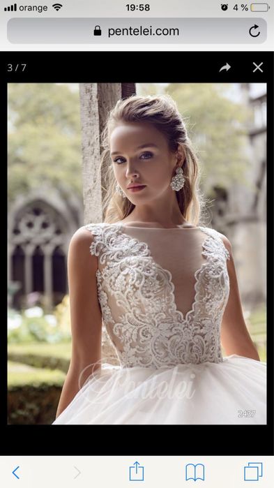 Rochie mireasa ivory